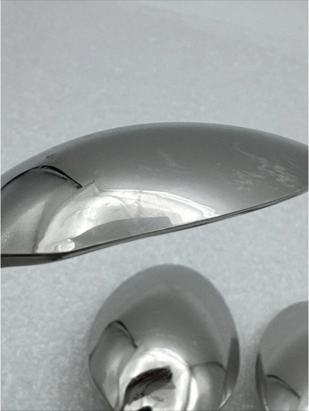 Princess House BARRINGTON 4 Teaspoons 18/10 Stainless Steel Flatware 6-1/4”